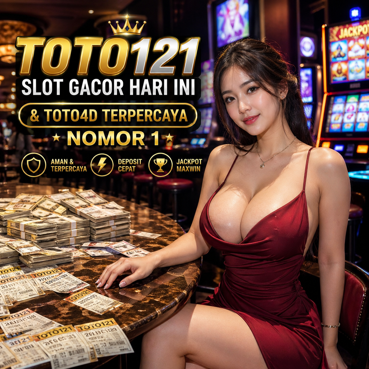 TOTO121 Slot Gacor Hari Ini & Toto4D Terpercaya Nomor 1 image 1